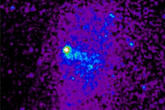 Vast Galactic Collisions Create Dark Matter Laboratory